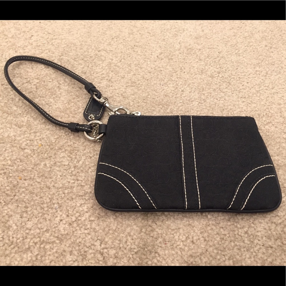 Coach Monogram Wristlet - Picture 1 of 2